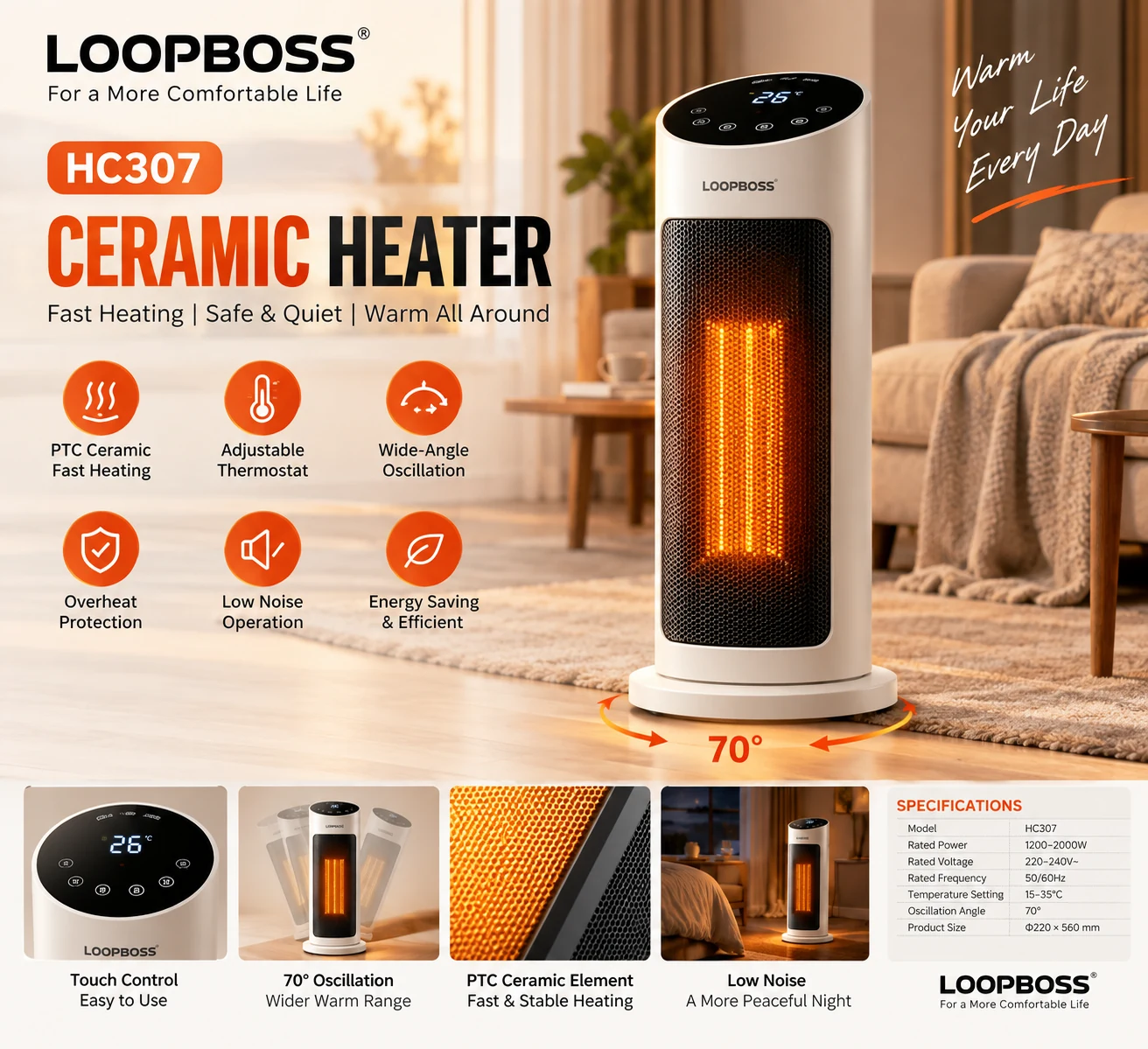 LOOPBOSS Air Fryer AF102