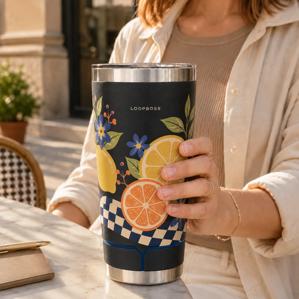 LOOPBOSS · Drinkware Citrus Bloom