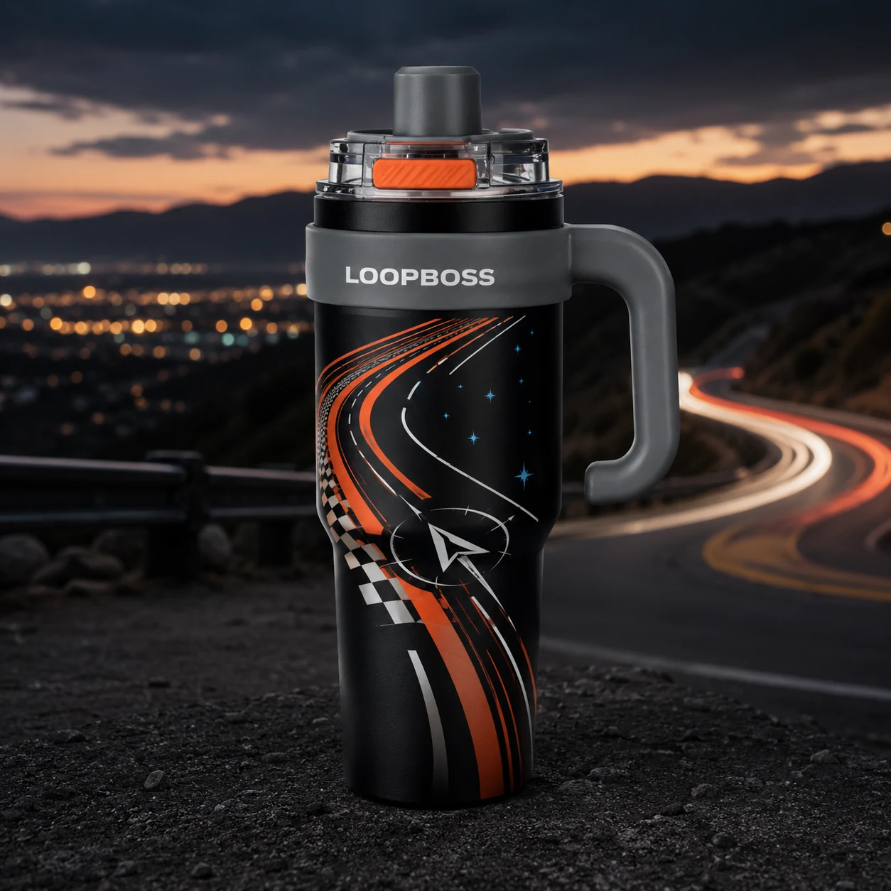 LOOPBOSS Velocity Night tumbler