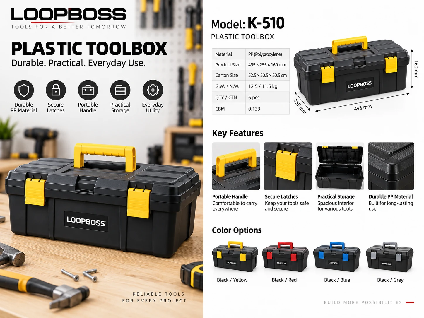LOOPBOSS K510 toolbox
