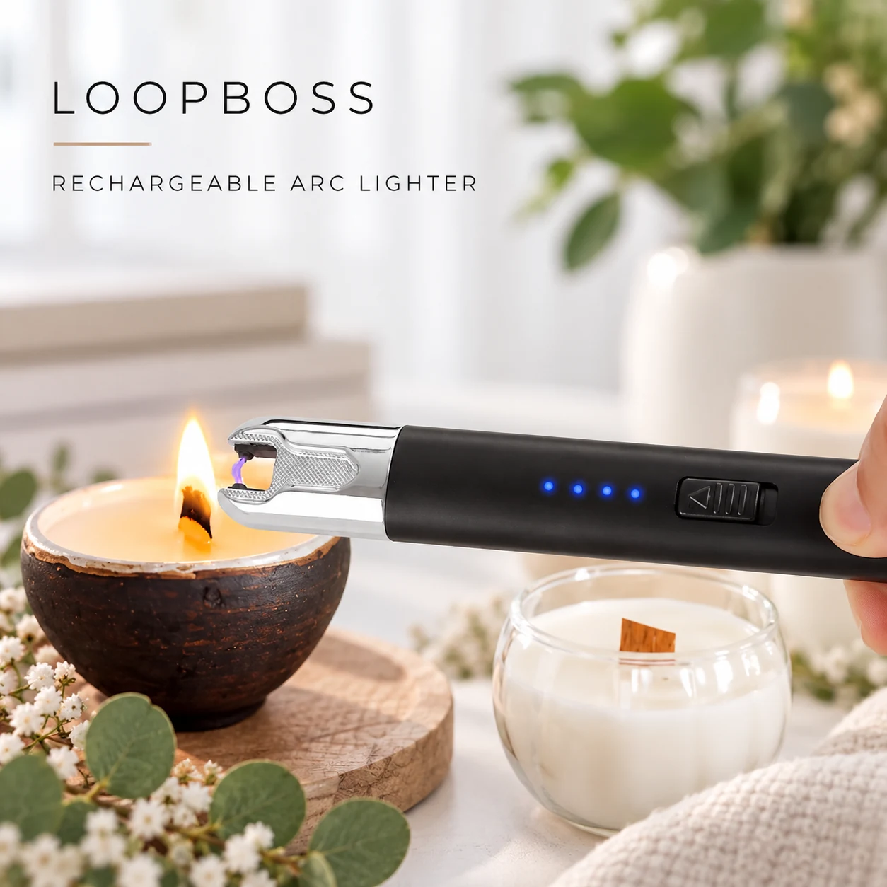 LOOPBOSS Rechargeable Arc Lighter 608