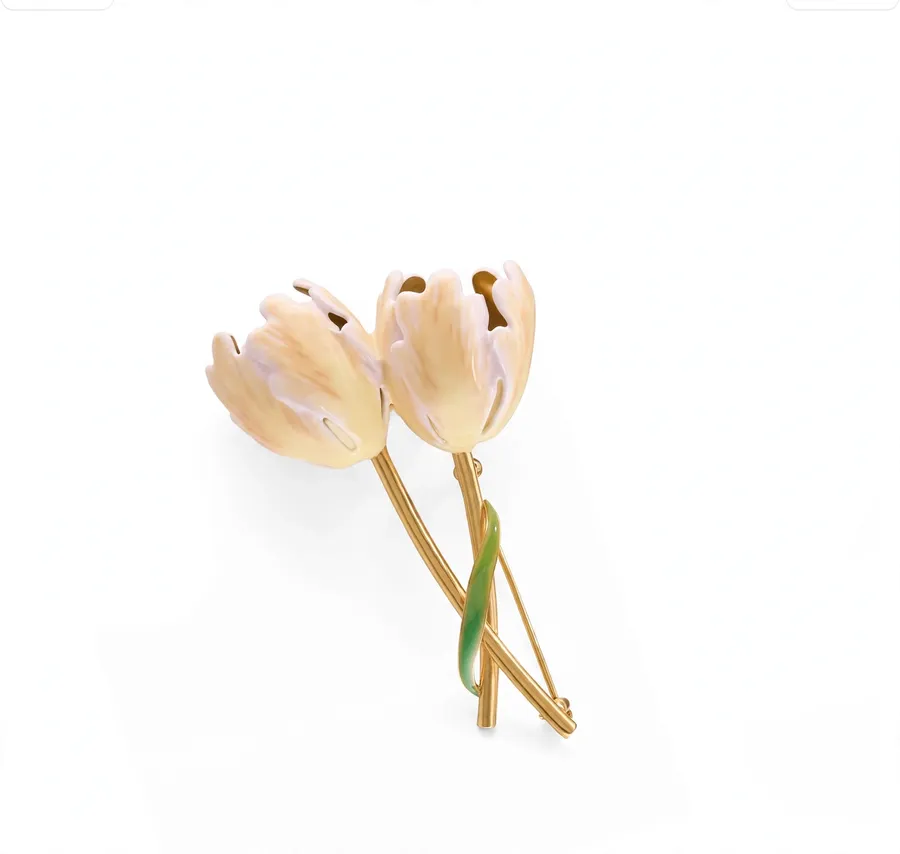 Tulip Brooch