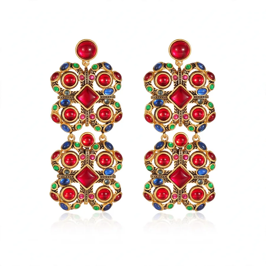 Ruby Stud Earrings