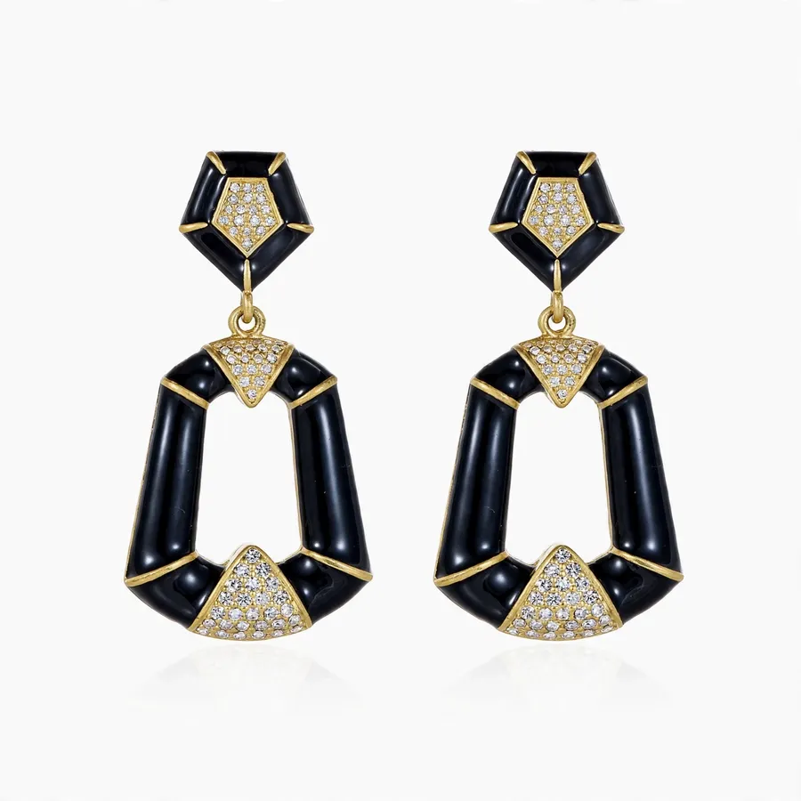 Hexagram Star Earrings